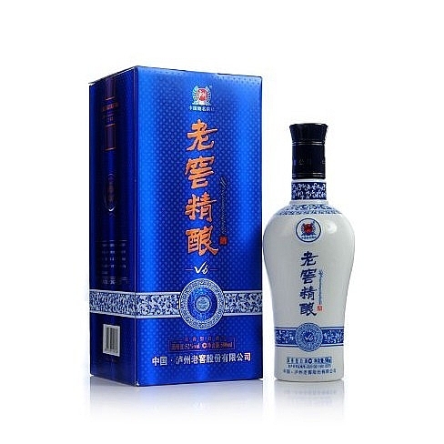 四川泸州老窖精酿V6口感浓香型52度白酒500ml单瓶装