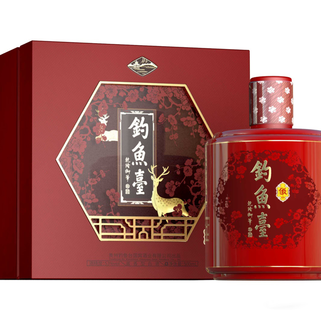 贵州钓鱼台雅赏酒（傲雅）53度酱香型500ml单瓶装