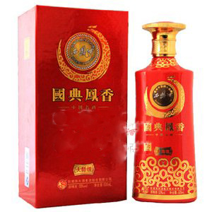 陕西西凤酒国典凤香大师级口感凤香型55度白酒500ml单瓶装