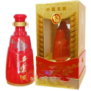 陕西西凤酒红西凤特一号口感凤香型45度白酒500ml单瓶装