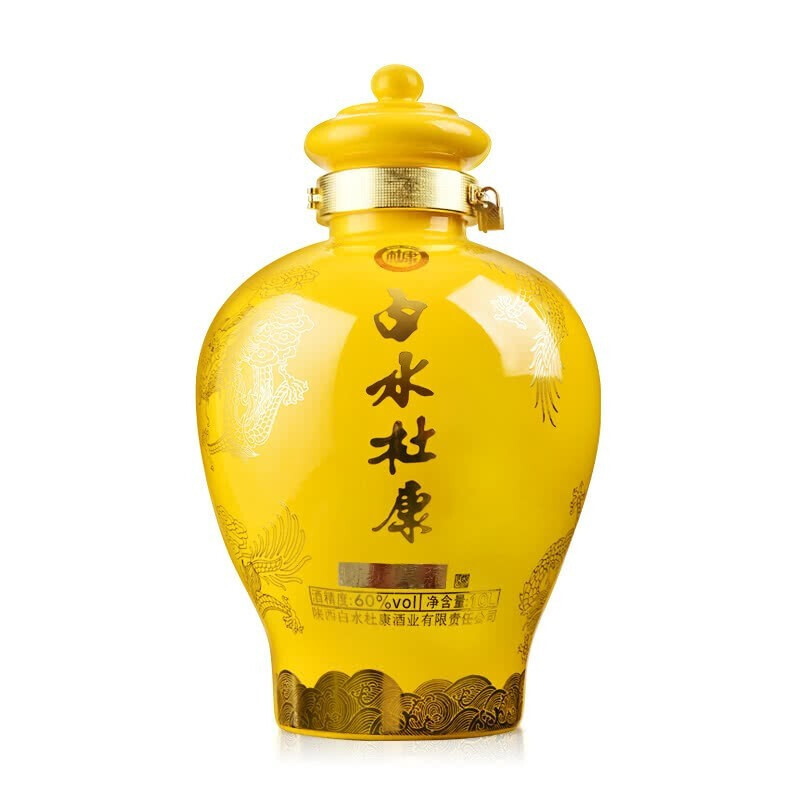 白水杜康封坛原浆大坛口感浓香型60度白酒10000ml单瓶装