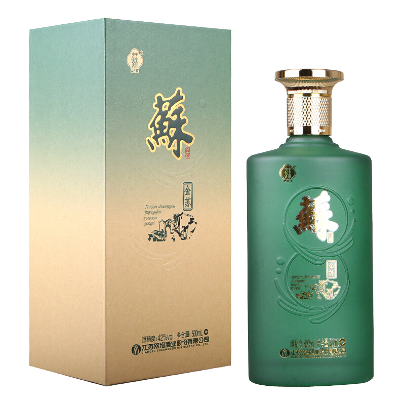 江苏省双沟酒苏酒金苏42度浓香型500ml单瓶装