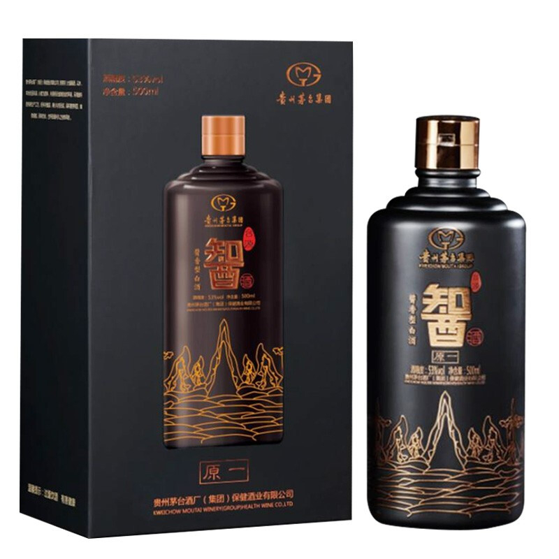 贵州茅台智酒（原一）53度酱香型白酒500ml单瓶