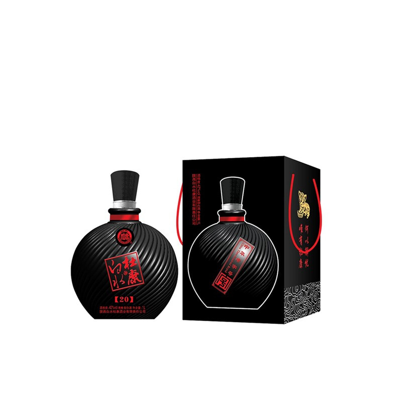 杜康酒白水杜康20酒42度口感清雅香型1000ml一坛装