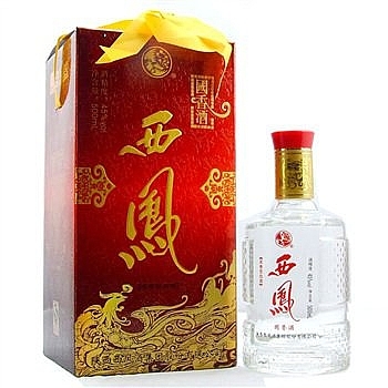 陕西西凤酒国香精品口感绵柔凤香型45度白酒500ml单瓶装