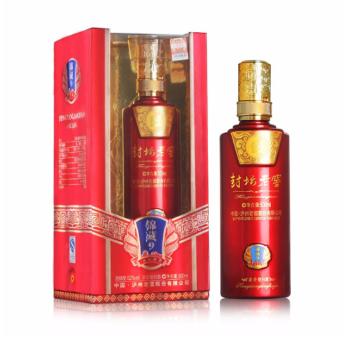 四川泸州老窖封坛老窖锦藏9口感浓香型52度白酒500ml单瓶装