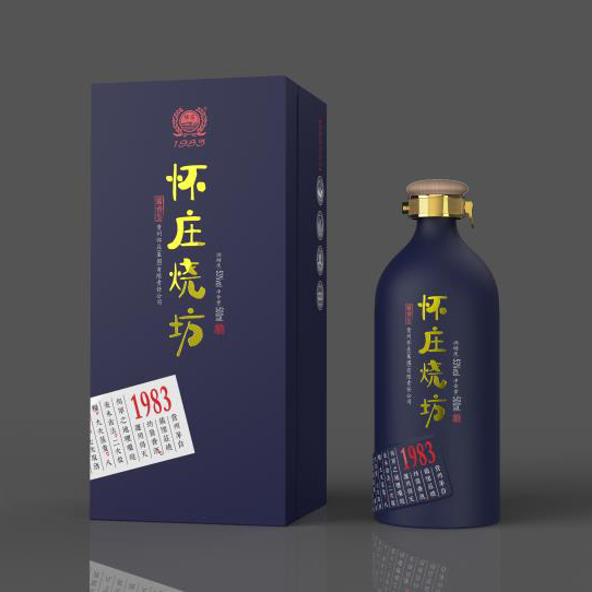 茅台镇怀庄烧坊1983 53度酱香型500ml单瓶装