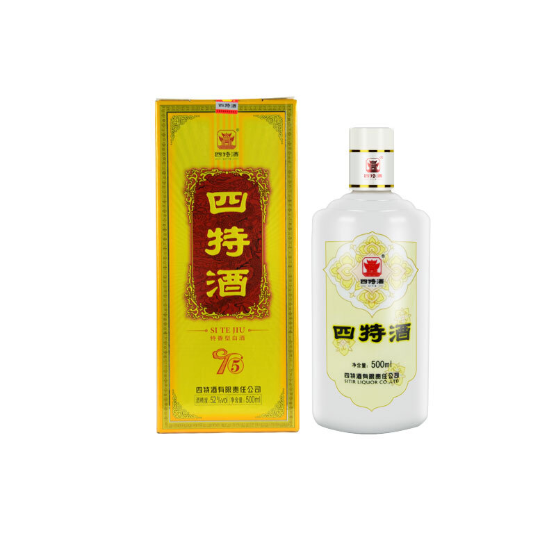 江西省四特酒T5年52度特香型白酒500ml单瓶装