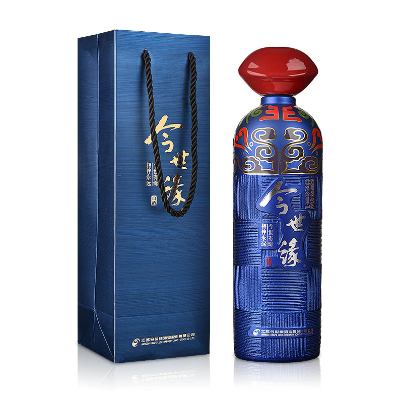 今世缘42&deg;度鸿运当头浓香型1000ml单瓶装