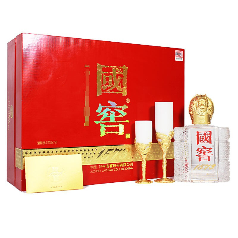 四川泸州老窖2006年国窖1573龙一号礼盒口感浓香型52度白酒625ml礼盒装