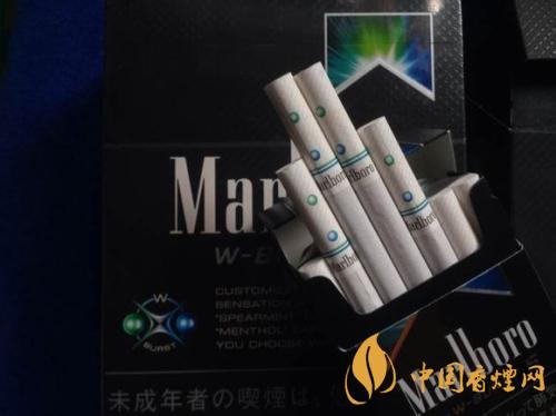 万宝路黑冰爆珠口感评测