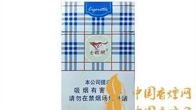 七匹狼蓝带中支口感包装如何?七匹狼蓝带中支价格参数及图片