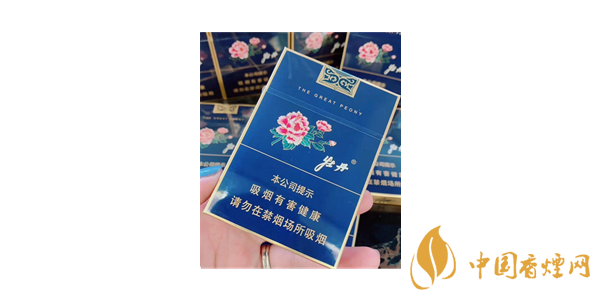 牡丹蓝中支多少钱一包 牡丹蓝中支价格表和图片一览