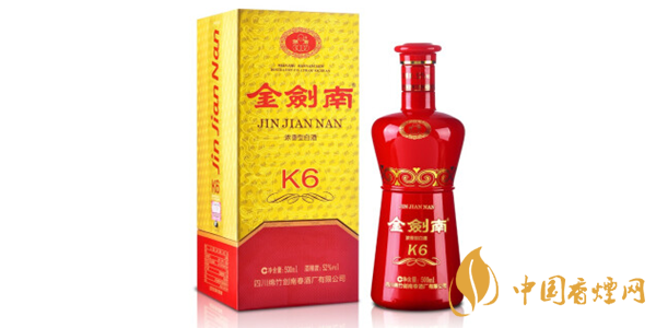 金剑南K6-52度多少钱一瓶 金剑南K6怎么样