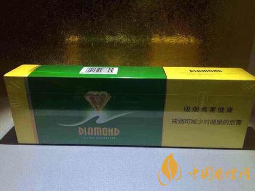 好抽的钻石香烟推荐 钻石软绿香烟一览