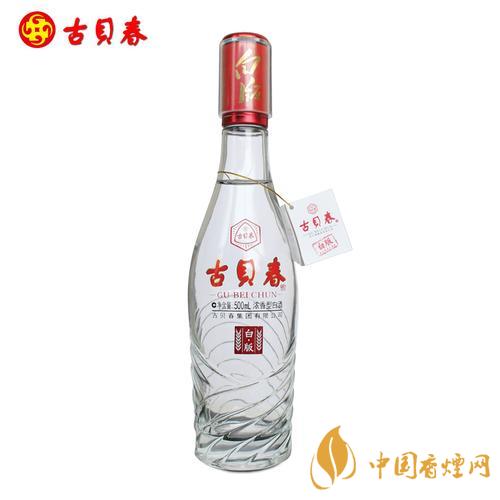 42°古贝春白板浓香型白酒价格2021 古贝春白板酒怎么样