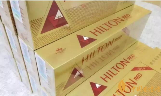 希尔顿香烟多少钱一条,中免蓝红希尔顿老烟民的最爱