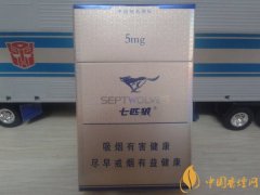 七匹狼香烟价格是多少 七匹狼(纯香)5mg价格40元/包